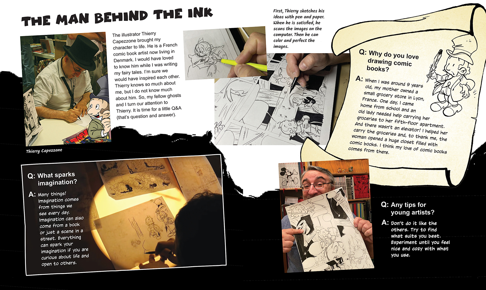 The Adventures of Young H.C. Andersen: The Man behind the Ink